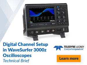 Teledyne Lecroy Digital Channel Setup in Wavesurfer 3000z Oscilloscope