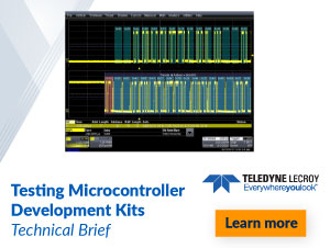 Teledyne Lecroy Testing Microcontroller Development Kits
