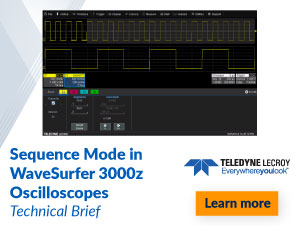 Teledyne Lecroy Sequence Mode in WaveSurfer 3000z Oscilloscopes