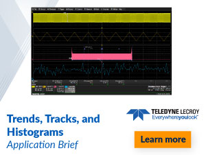 Teledyne Lecroy Trends, Tracks, and Histograms