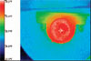 Thermal Imaging Inspecting Bearings