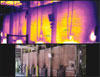 thermal imaging Inspecting Furnaces and Boilers