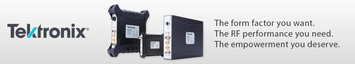 Tektronix RSA300B, RSA500A and RSA600A USB Full-Featured Spectrum Analyzers