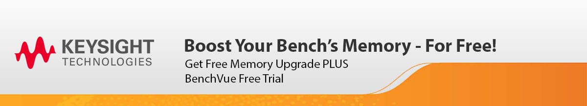 Keysight Memory Upgrade: 34465A, 34470A, 33511B, 33512B, 33521B, 33522B, 33611A, 33612A, 33621A, 33622A