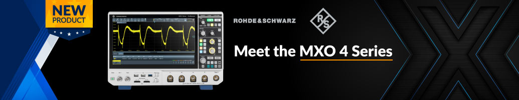 Rohde & Schwarz MXO 4 Series Oscilloscopes