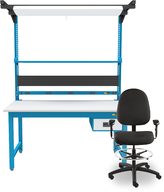 Image of a tool bench