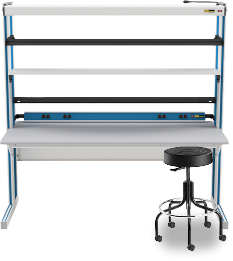 Image of a tool bench